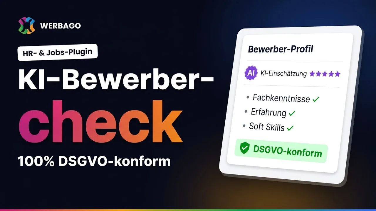 Video: Bewerberprofile mit KI datenschutzkonform auswerten